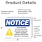 Signmission 3.5 in Height, 5 in Width, Vinyl Decal, Rectangle OS-2PACK-NS-D-35-L-17764 - alternate 2